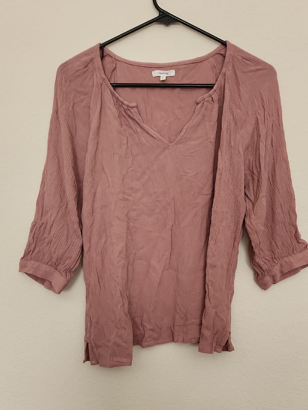 Pink Maurices 3/4 Sleeve